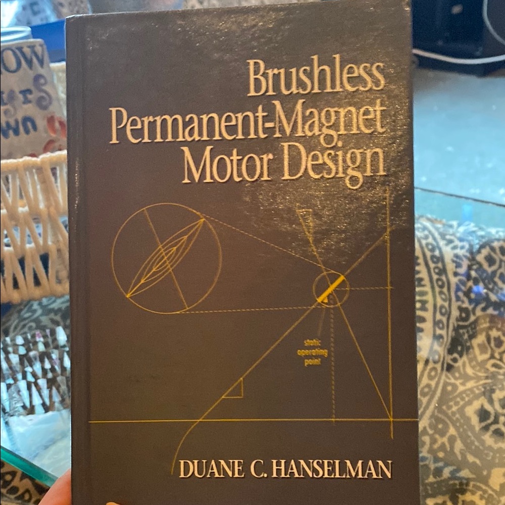 Brushless Permanent-Magnet Motor Design Book